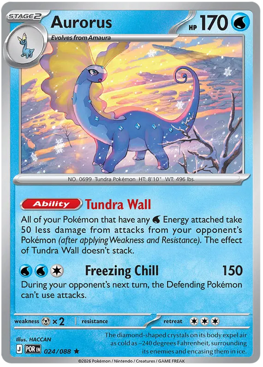 Perfect Order - 024/088 - Aurorus - Holo