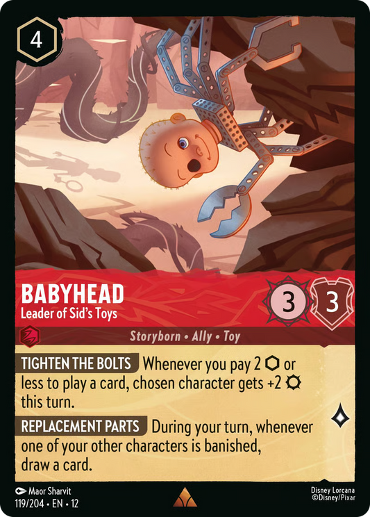 Wilds Unknown - 119/204 - Babyhead - Leader of Sid's Toys