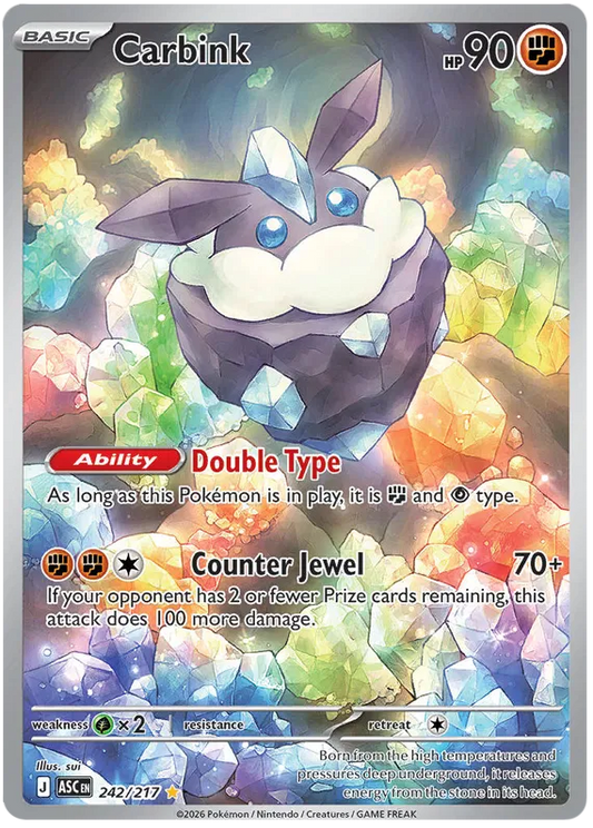 Ascended Heroes - 242/217 - Carbink