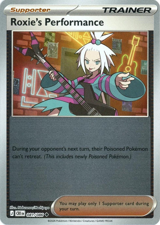 Chaos Rising - 081/086 - Roxie's Performance - Reverse Holo