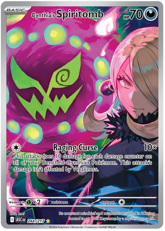 Ascended Heroes - 244/217 - Cynthia's Spiritomb