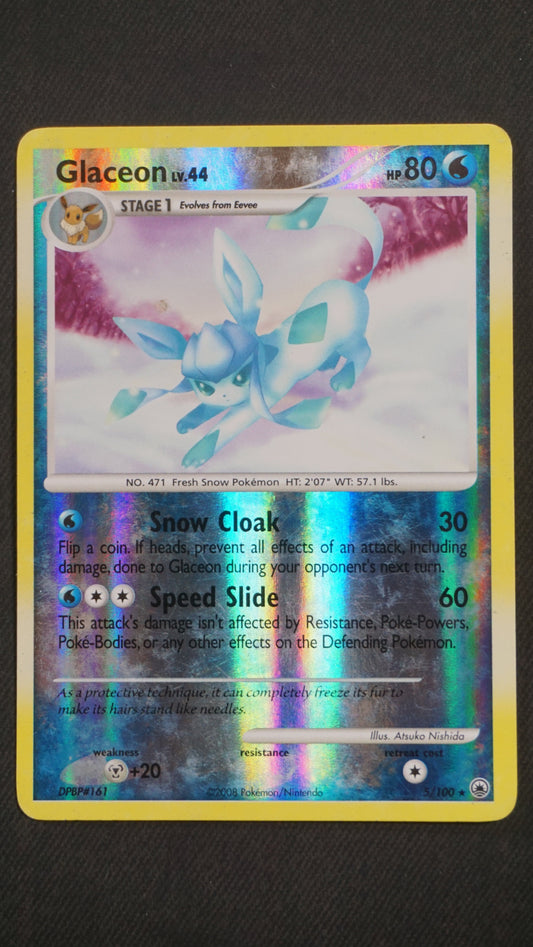 Majestic Dawn – 5/100 – Glaceon lv.44 (Played)