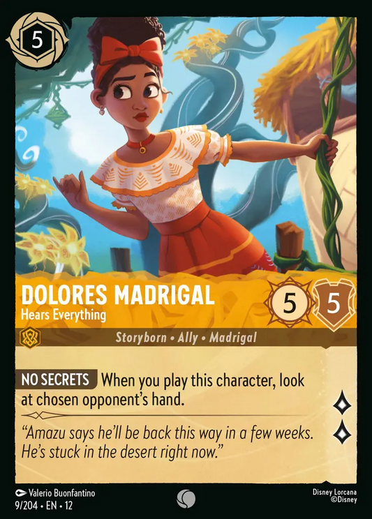 Wilds Unknown - 009/204 - Dolores Madrigal - Hears Everything