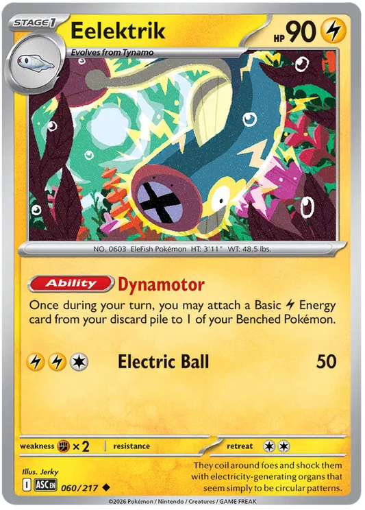 Ascended Heroes - 060/217 - Eelektrik