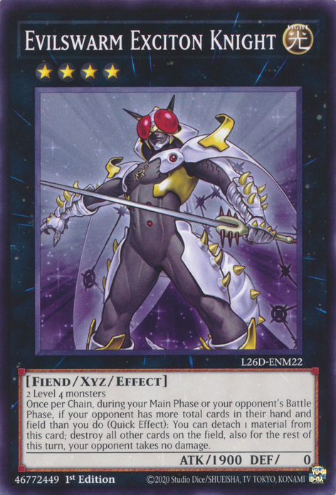 L26D-ENM22 - Evilswarm Exciton Knight