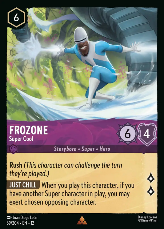 Wilds Unknown - 059/204 - Frozone - Super Cool