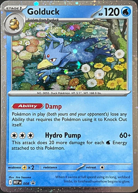 Black Star Promos - MEP008 - Golduck - Holo