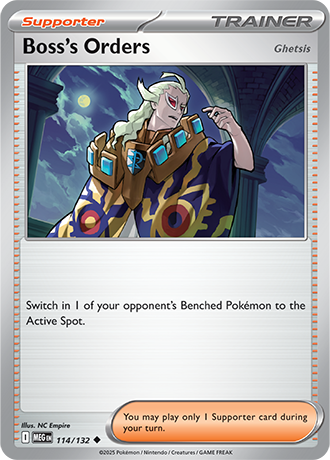 Mega Evolution - 114/132 - Boss's Orders [Ghetsis]