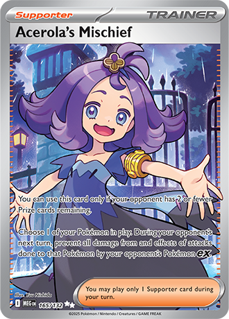 Mega Evolution - 165/132 - Acerola's Mischief