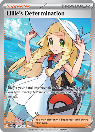 Mega Evolution - 169/132 - Lillie's Determination