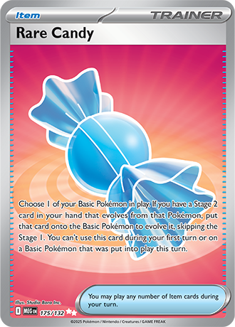 Mega Evolution - 175/132 - Rare Candy
