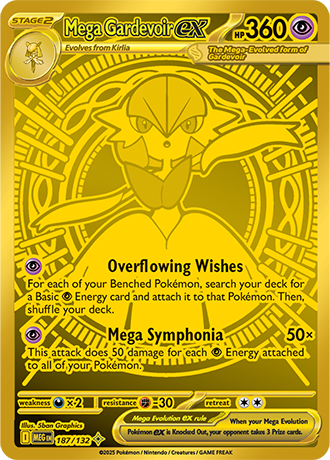 Mega Evolution - 187/132 - Mega Gardevoir ex