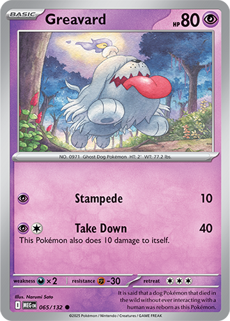 Mega Evolution - 065/132 - Greavard