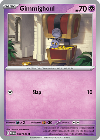 Mega Evolution - 067/132 - Gimmighoul