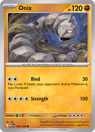 Mega Evolution - 070/132 - Onix