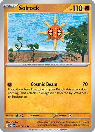 Mega Evolution - 075/132 - Solrock