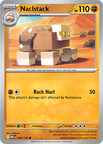 Mega Evolution - 083/132 - Naclstack