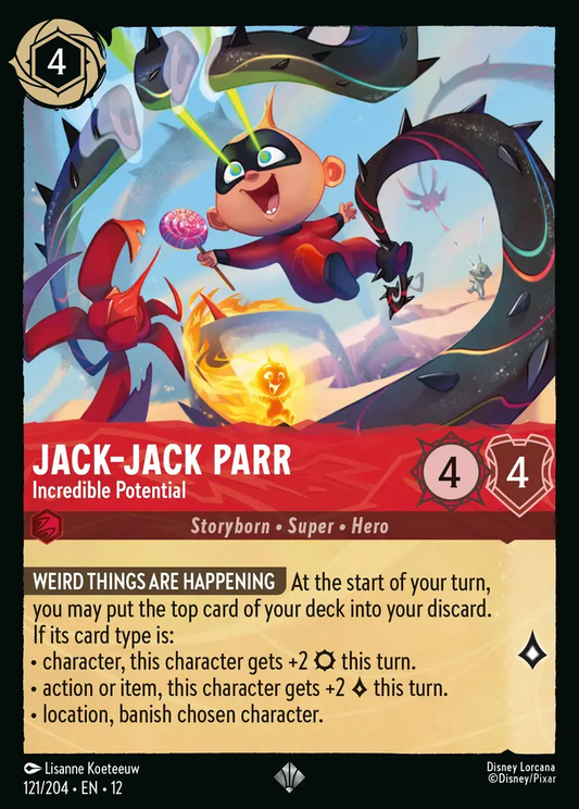 Wilds Unknown - 121/204 - Jack‐Jack Parr - Incredible Potential