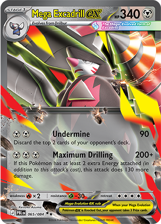 Pitch Black - 065/084 - Mega Excadrill ex