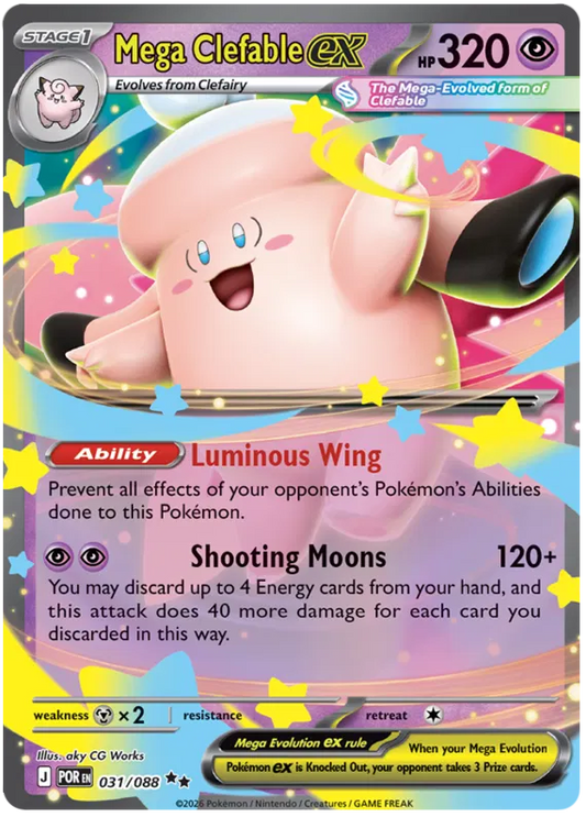 Perfect Order - 031/088 - Mega Clefable ex