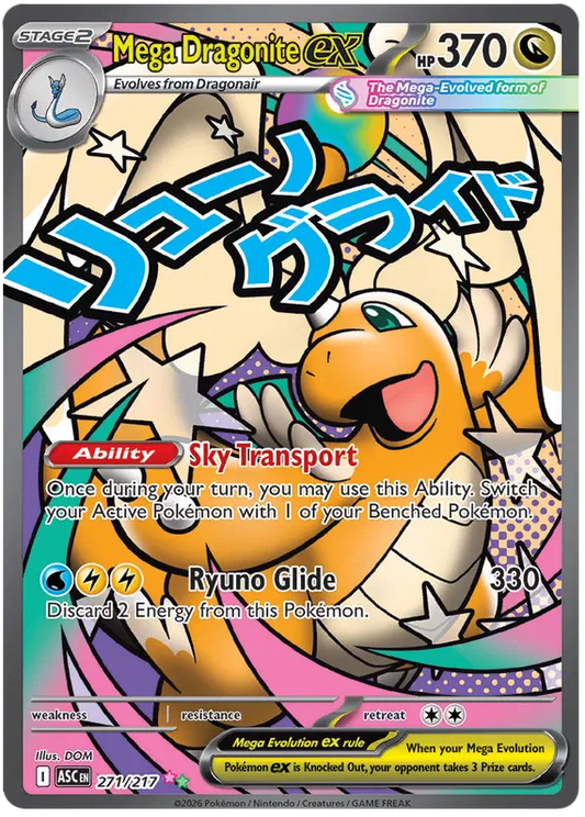 Ascended Heroes - 271/217 - Mega Dragonite ex