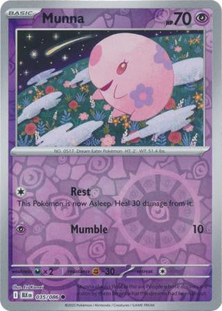 Black Bolt - 035/086 - Munna - Reverse Holo