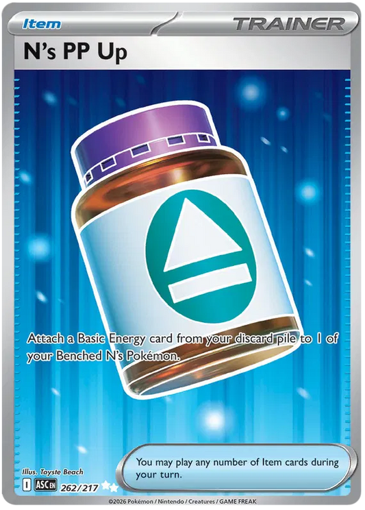 Ascended Heroes - 262/217 - N's PP Up
