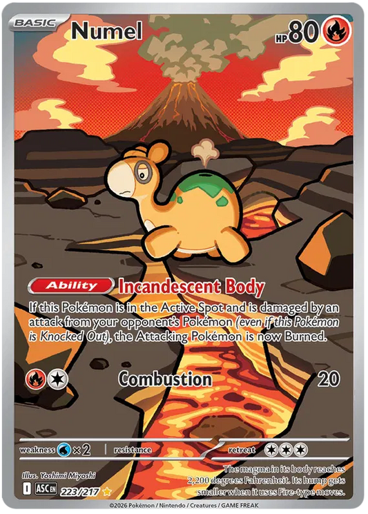 Ascended Heroes - 223/217 - Numel