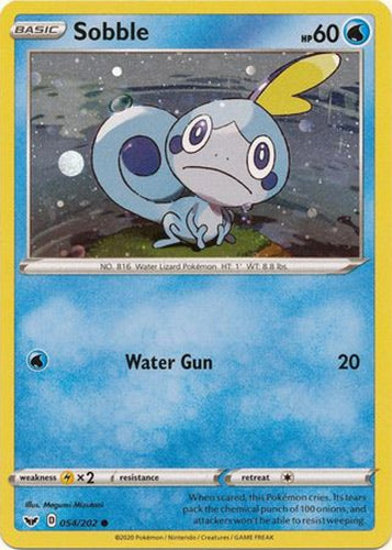 SSH - 054/202 - Sobble - Cosmos Holo