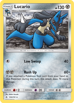 Unbroken Bonds - 126/214 - Lucario
