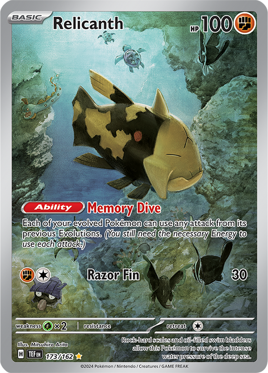 Temporal Forces - 173/162 - Relicanth