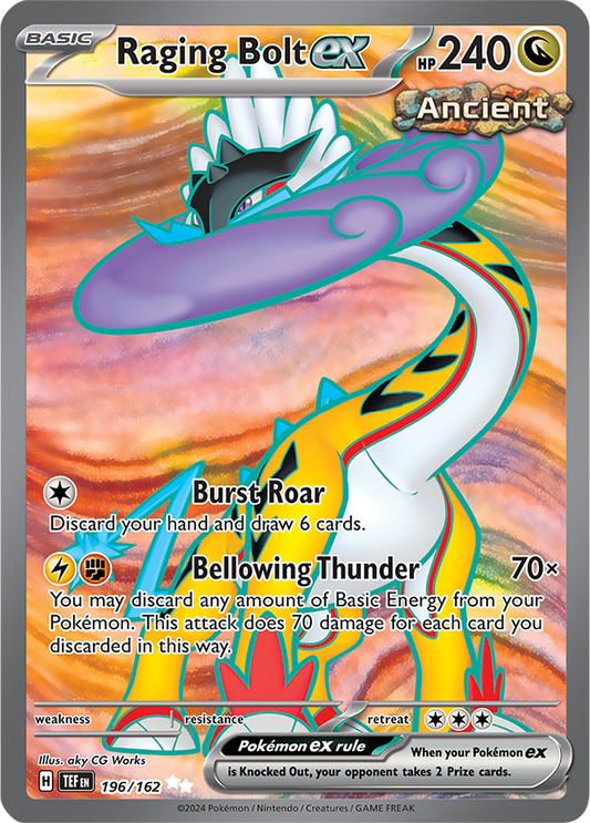 Temporal Forces - 196/162 - Raging Bolt ex