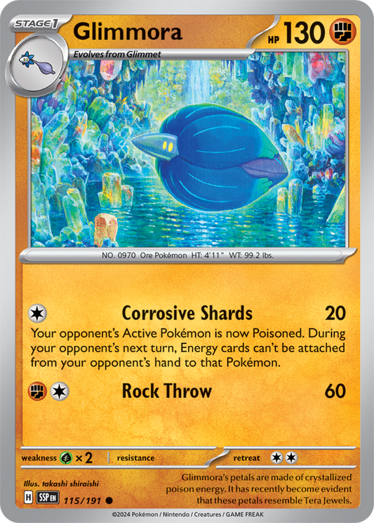 Surging Sparks - 115/191 - Glimmora