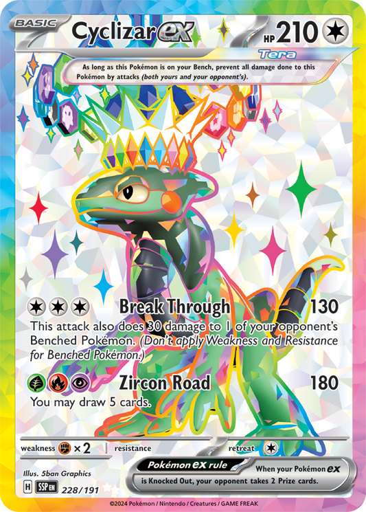 Surging Sparks - 228/191 - Cyclizar ex