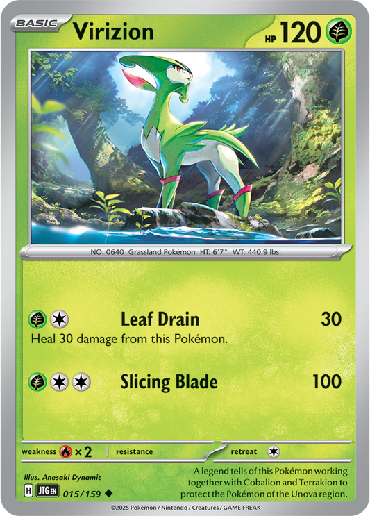 Journey Together - 015/159 - Virizion