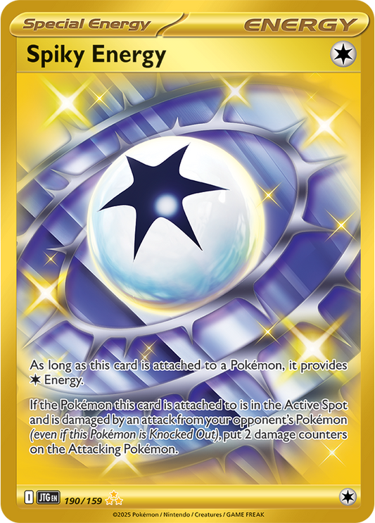 Journey Together - 190/159 - Spiky Energy (Gold)