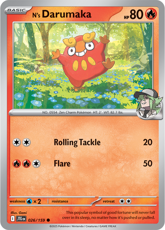 Journey Together - 026/159 - N's Darumaka