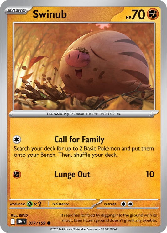 Journey Together - 077/159 - Swinub
