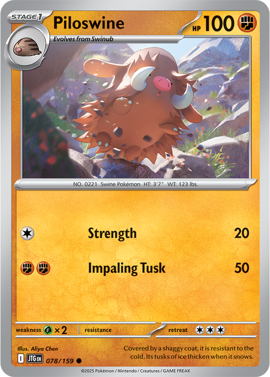 Journey Together - 078/159 - Piloswine