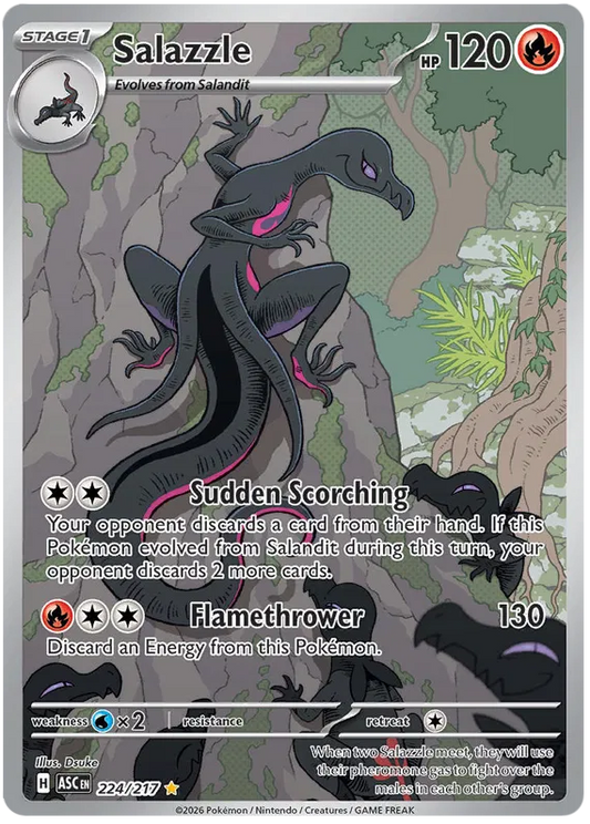 Ascended Heroes - 224/217 - Salazzle