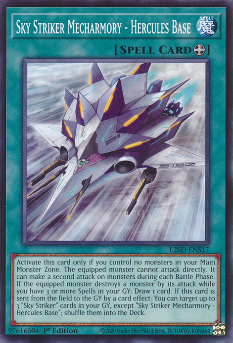 L26D-ENS17 - Sky Striker Mecharmory - Hercules Base