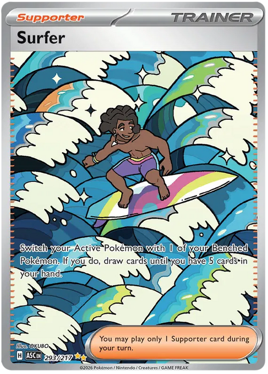 Ascended Heroes - 293/217 - Surfer