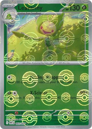 White Flare - 003/086 - Leavanny - Poké Ball Reverse Holo
