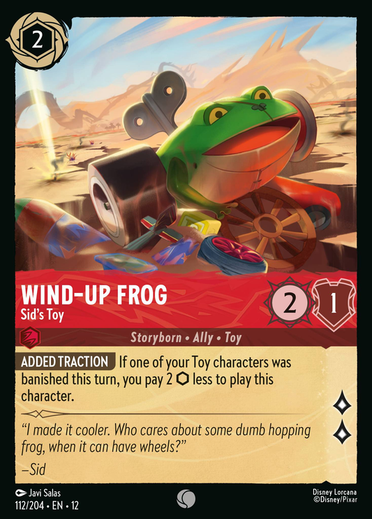 Wilds Unknown - 112/204 - Wind‐Up Frog - Sid's Toy