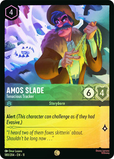 Winterspell - 180/204 - Amos Slade - Tenacious Tracker - Foil