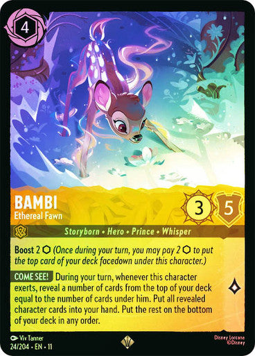 Winterspell - 024/204 - Bambi - Ethereal Fawn - Foil