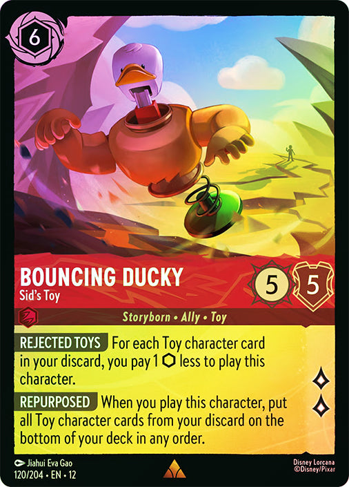 Wilds Unknown - 120/204 - Bouncing Ducky - Sid's Toy - Foil