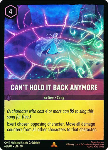 Whispers in the Well - 062/204 - Can't Hold it Back Anymore - Foil