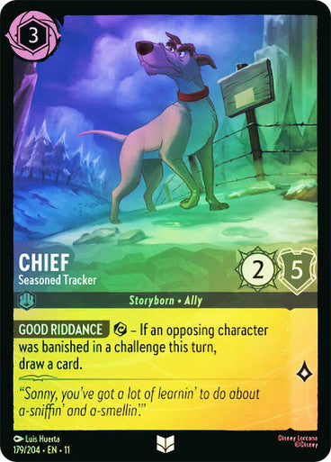 Winterspell - 179/204 - Chief - Seasoned Tracker - Foil