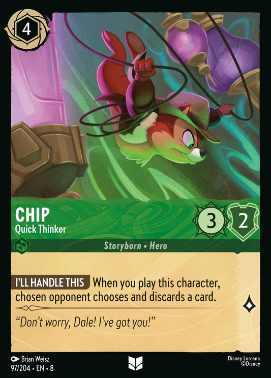 Reign Of Jafar - 097/204 - Chip - Quick Thinker
